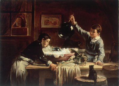 Bellen blazen, 1899 door Joseph Bail